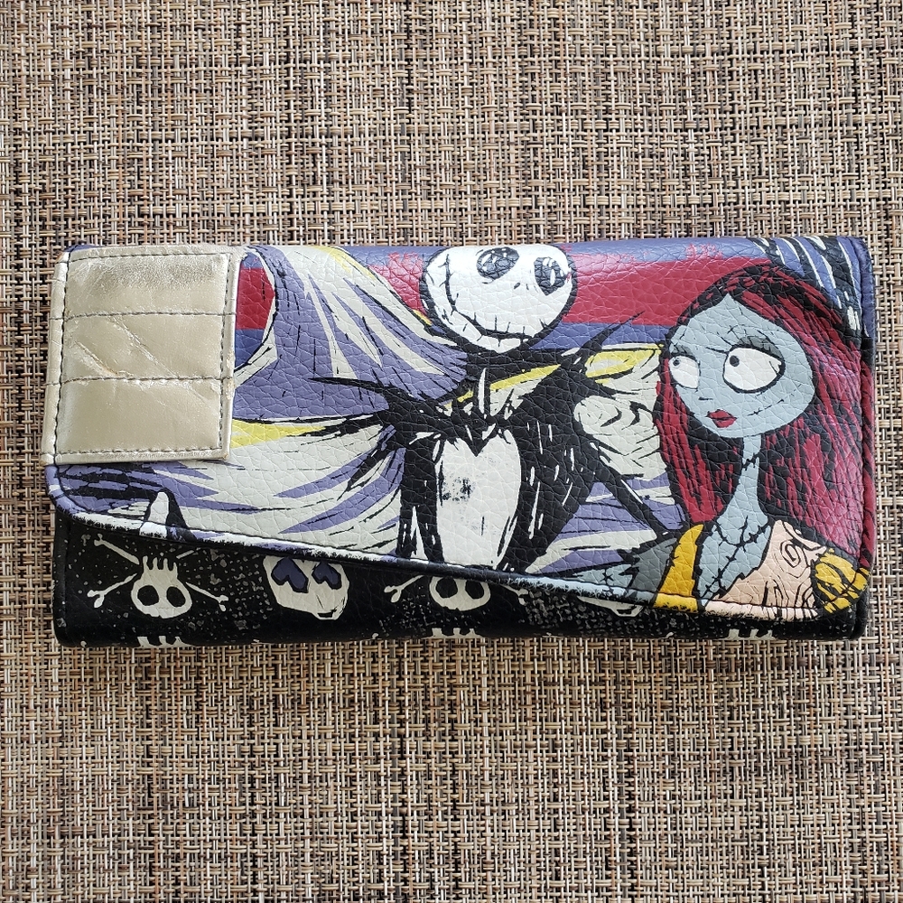 Hot Topic nightmare before christmas clutch handbag Jack Skellington